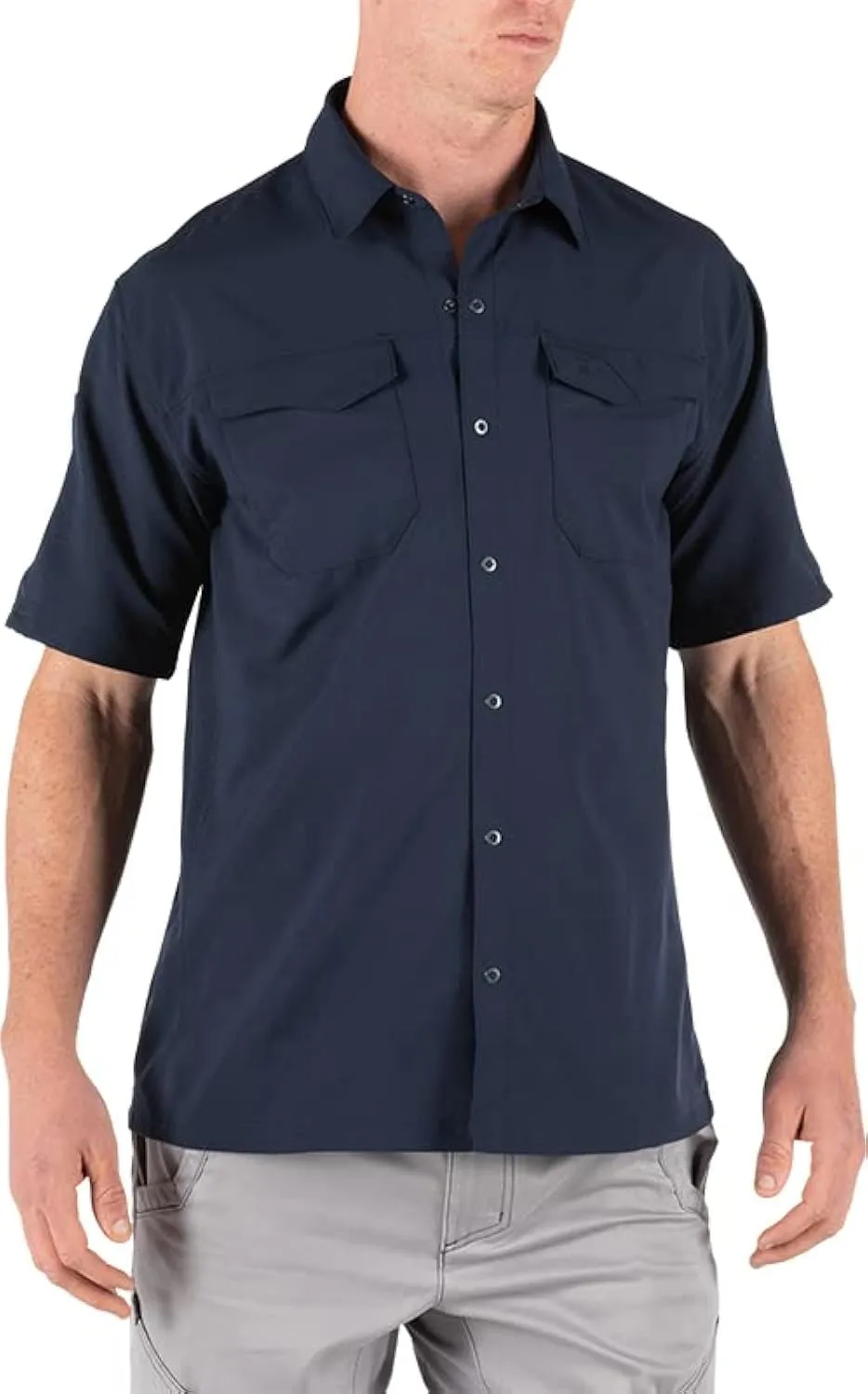5.11 Tactical Men's Freedom Flex Short Sleeve Shirt, Moisture Wicking, Style 71340