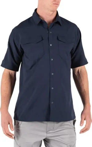 5.11 Tactical Men's Freedom Flex Short Sleeve Shirt, Moisture Wicking, Style 71340
