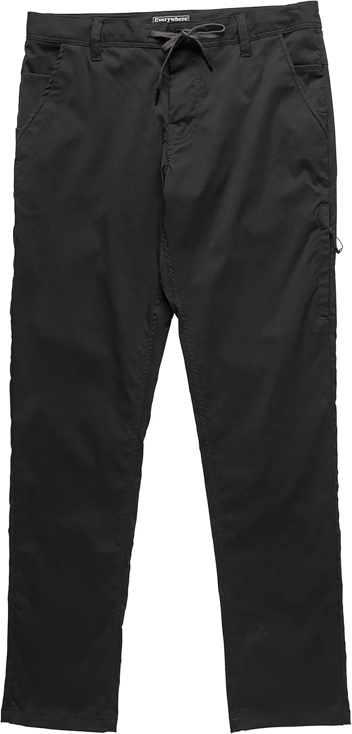 686 Men's Everywhere Pant - Travel Pants for Men - Slim Fit - 10 Pocket Design