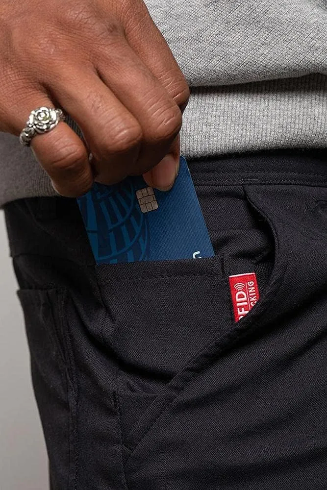686 Men's Everywhere Pant - Travel Pants for Men - Slim Fit - 10 Pocket Design