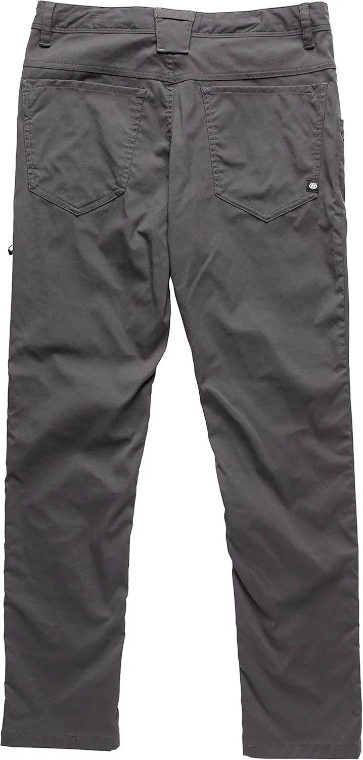 686 Men's Everywhere Pant - Travel Pants for Men - Slim Fit - 10 Pocket Design