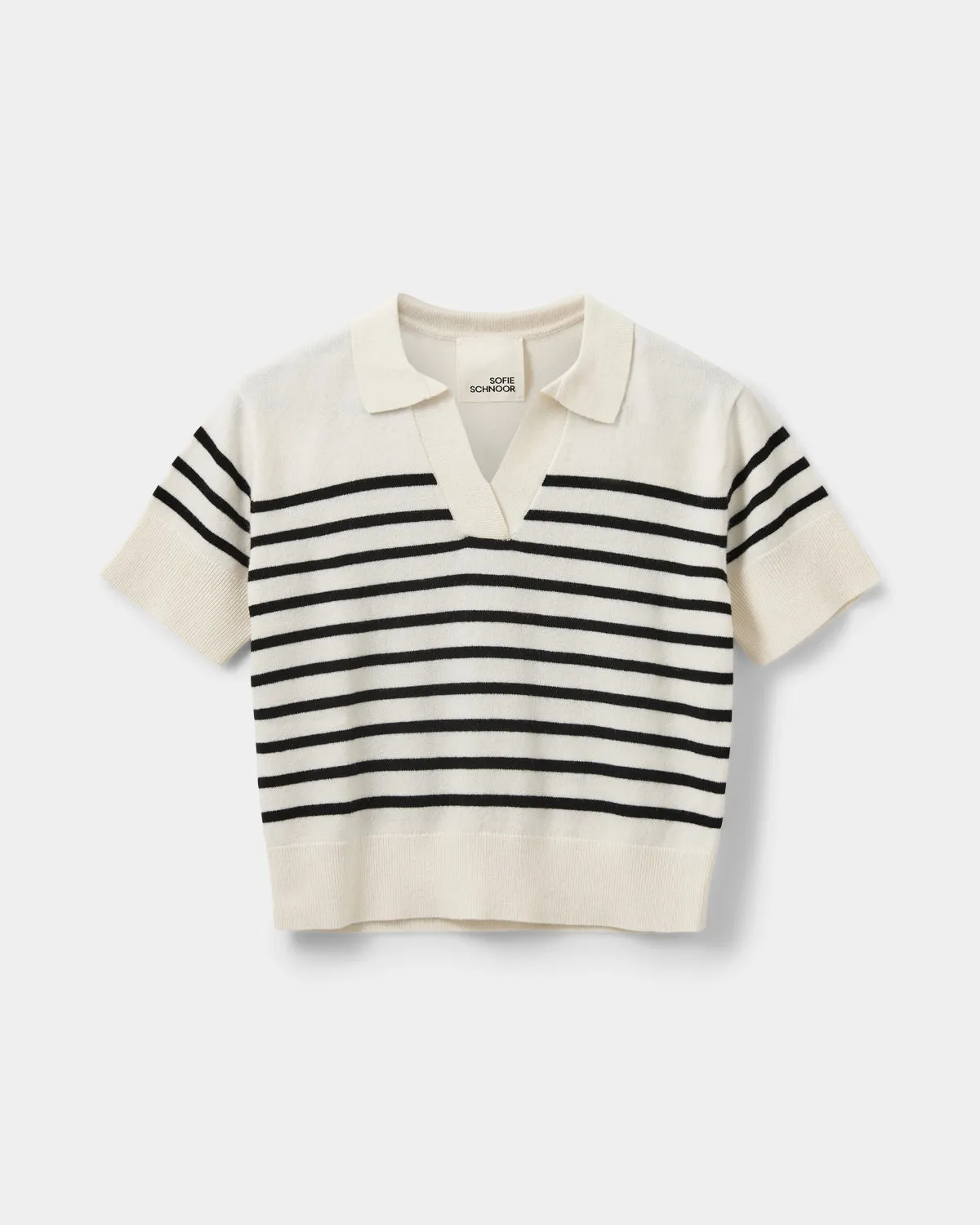 AMALYSY KNIT - Off White - Black