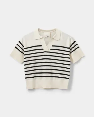 AMALYSY KNIT - Off White - Black