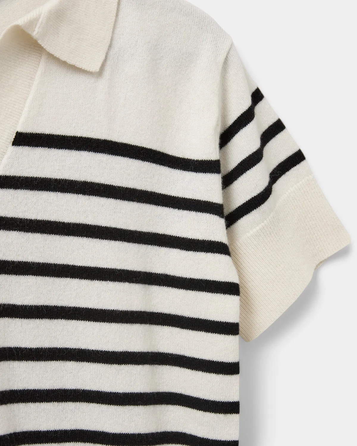AMALYSY KNIT - Off White - Black