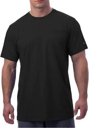 Arctic Cool Mens Crew Neck Instant Cooling Pocket Workwear Moisture Wicking Performance UPF 50  Short Sleeve Shirt