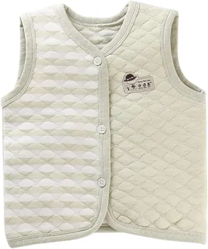 Baby Toddler Cotton Vests Infant Sleeveless Padded Waistcoat Winter Warm Outwear