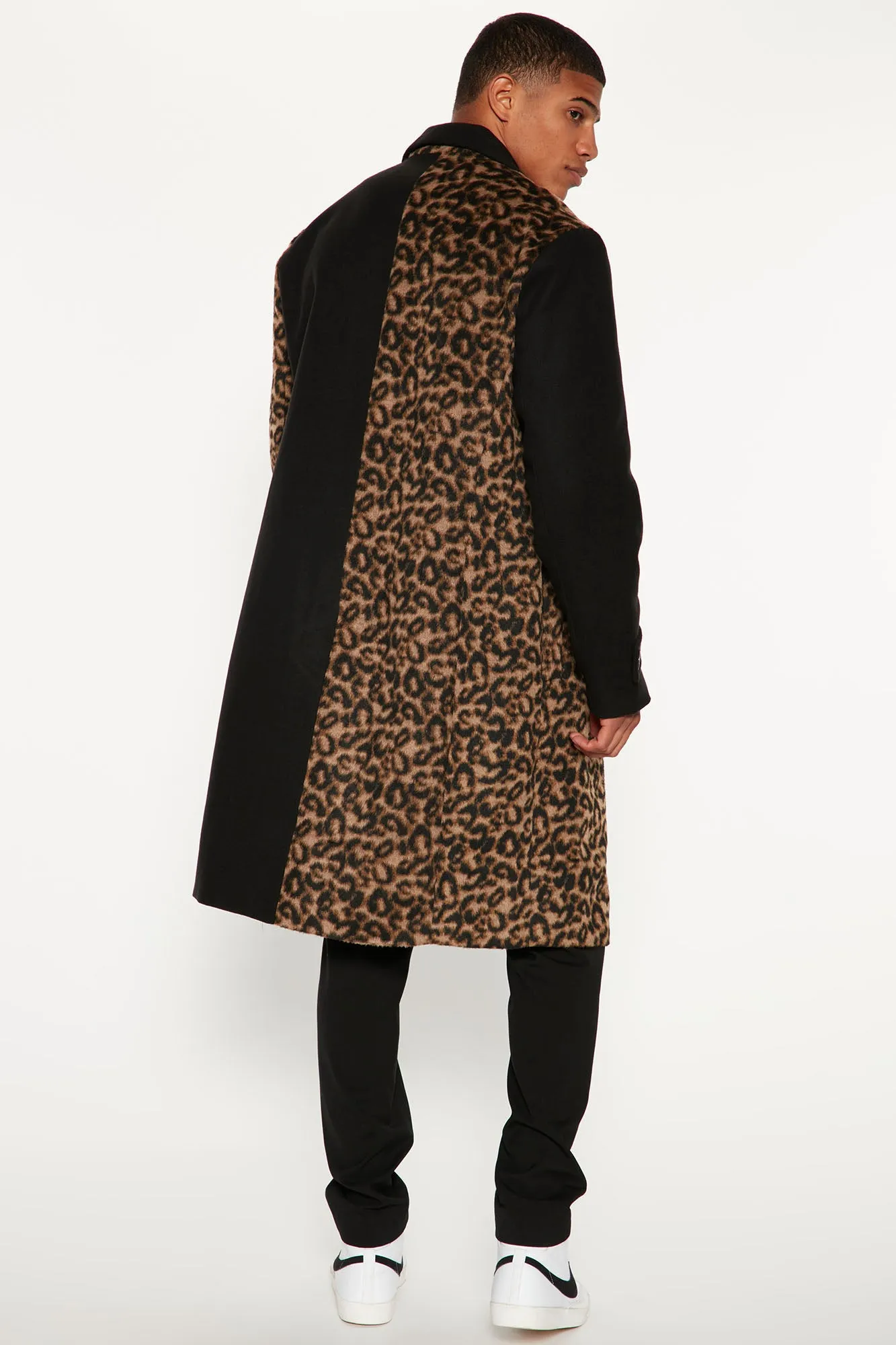 Benjamin Car Coat - Brown/combo