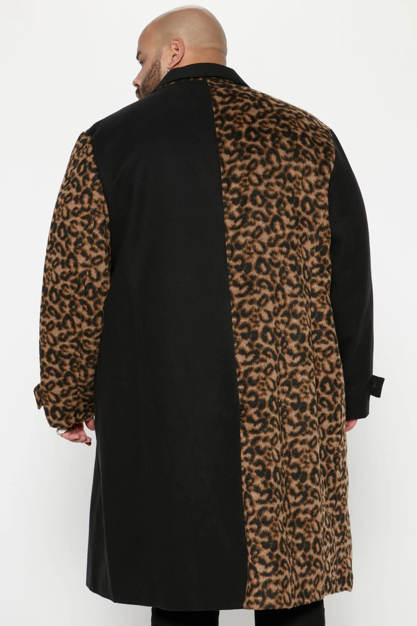 Benjamin Car Coat - Brown/combo