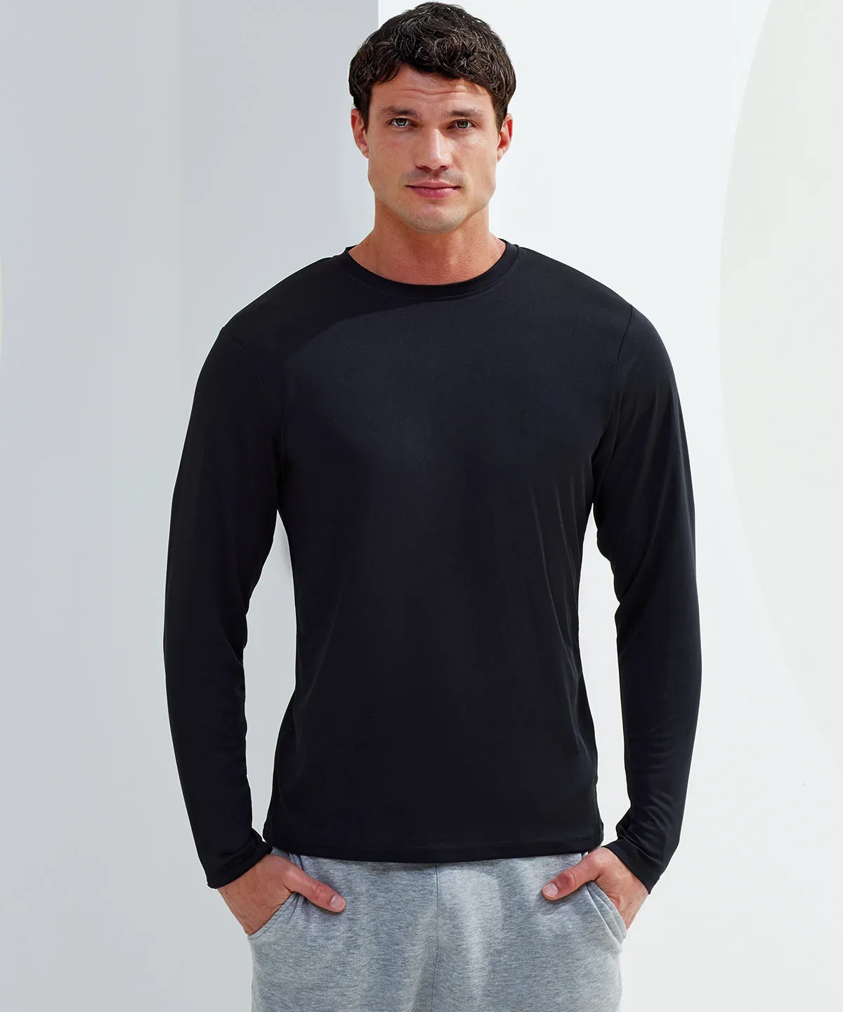 Black - TriDri® long sleeve performance t-shirt