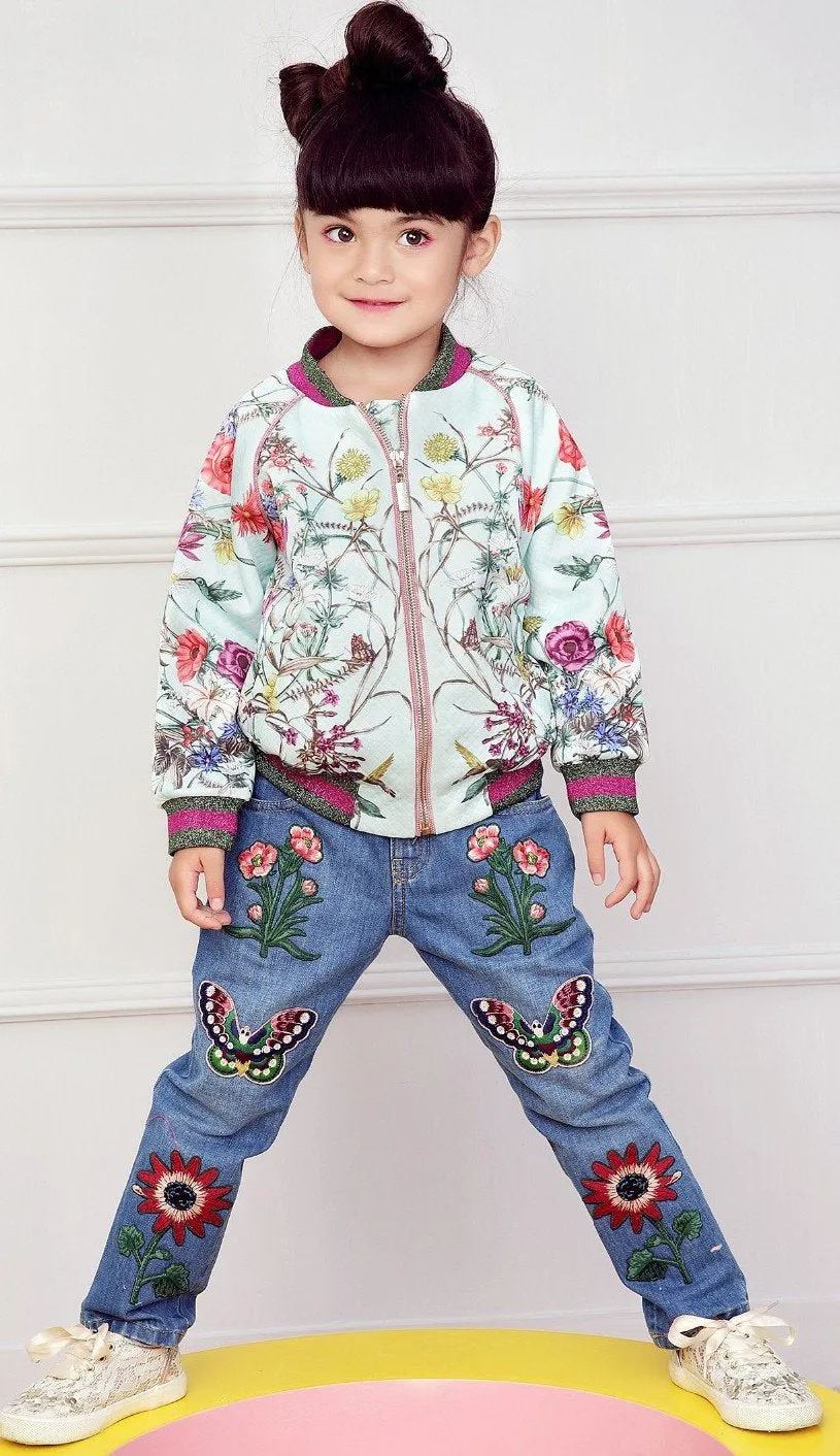 'Blooming in your Garden' Floral Jacket