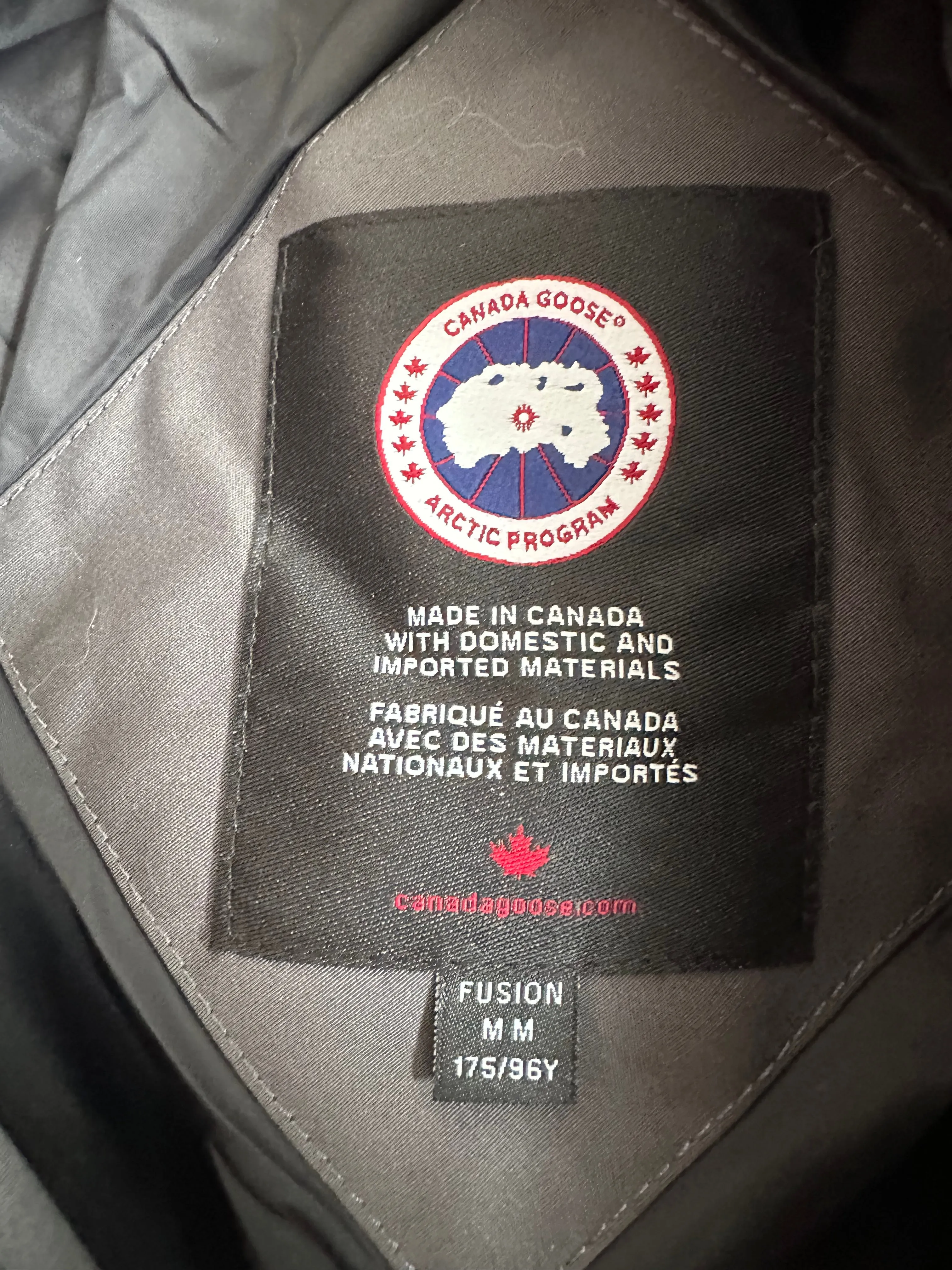 Canada Goose Graphite Fusion Carson Men's Jacket