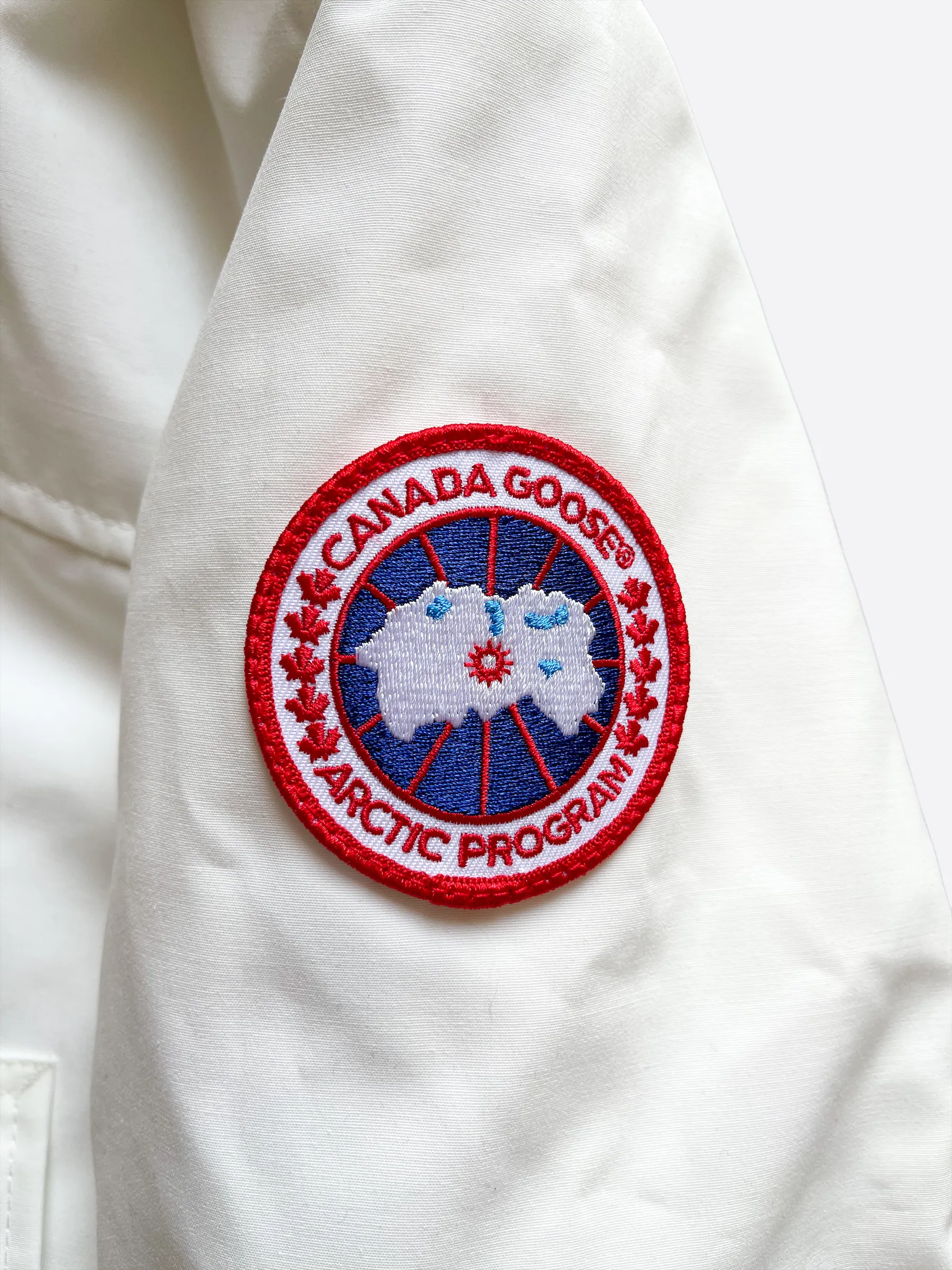 Canada Goose White Langford Fusion Men's Jacket