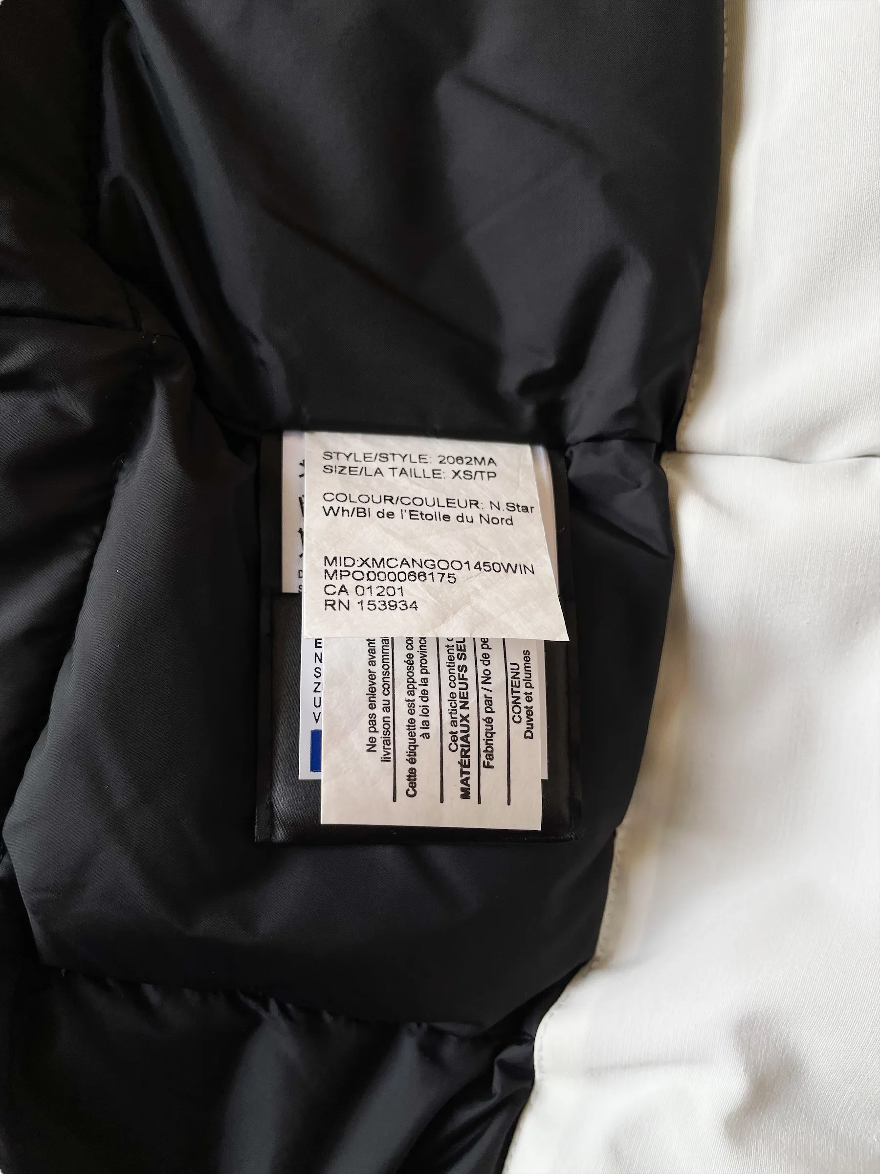 Canada Goose White Langford Fusion Men's Jacket