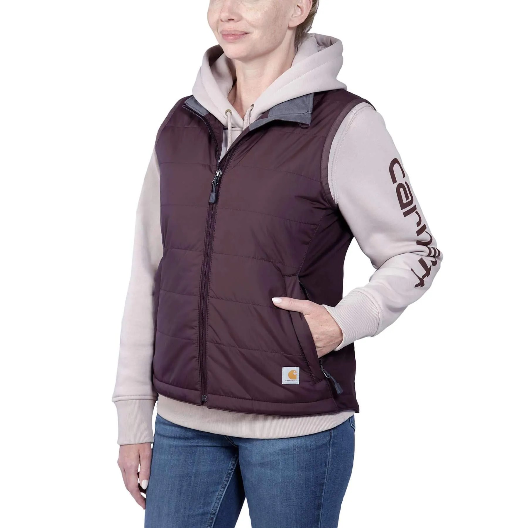 Carhartt Womens Relaxed Fit Lightweight Rain Defender Insulated Gilet Vest 105984