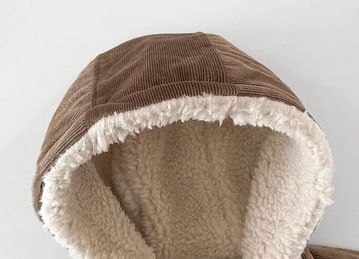 Cozy Bunny Fleece-Lined Hoodie Jacket