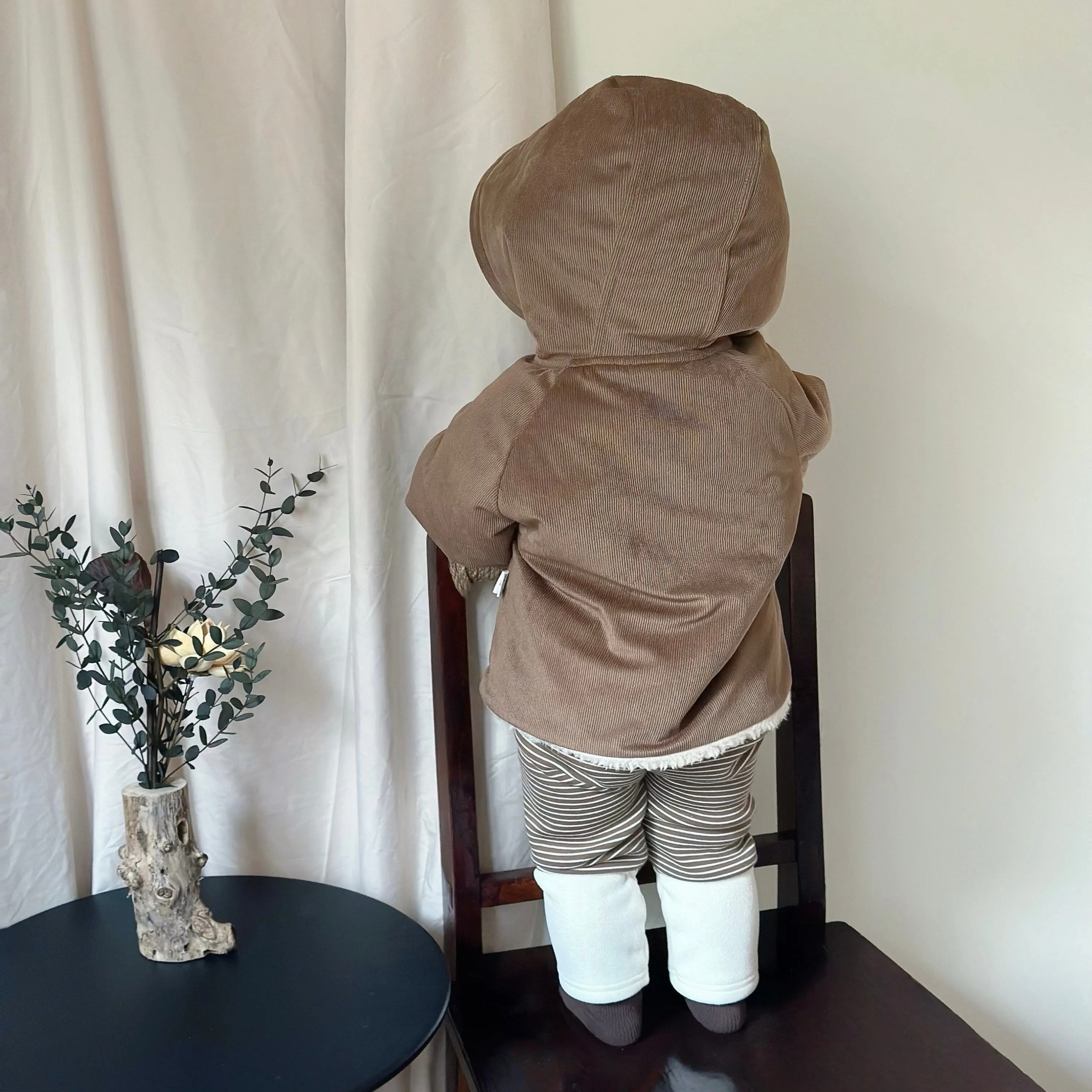 Cozy Bunny Fleece-Lined Hoodie Jacket