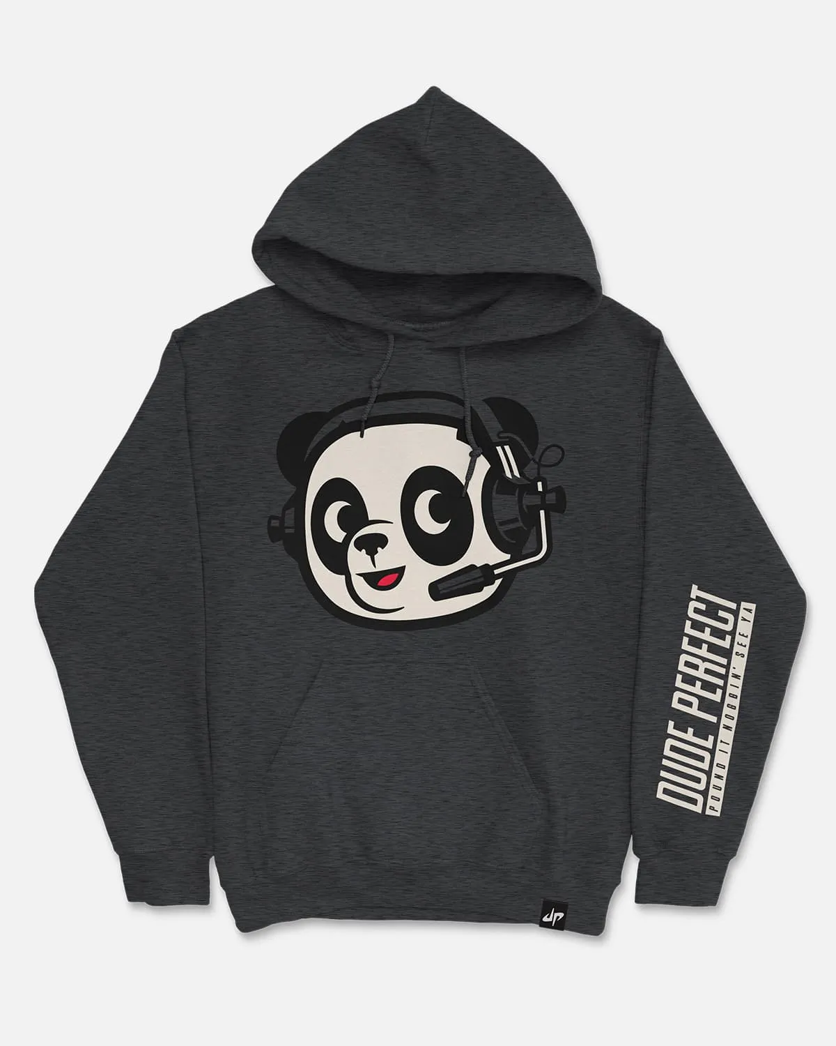 John Panda Headset Hoodie (Charcoal)