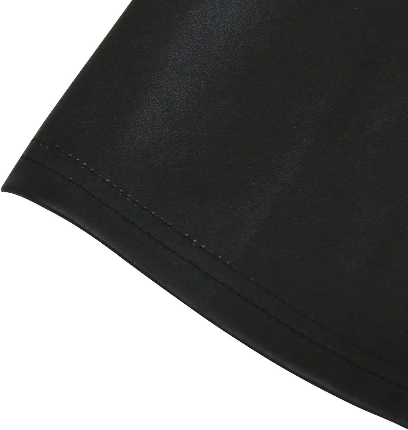 KILLREAL Men's Sexy Faux Leather Gay Underwear Tight Zipper Pouch Boxers Briefs