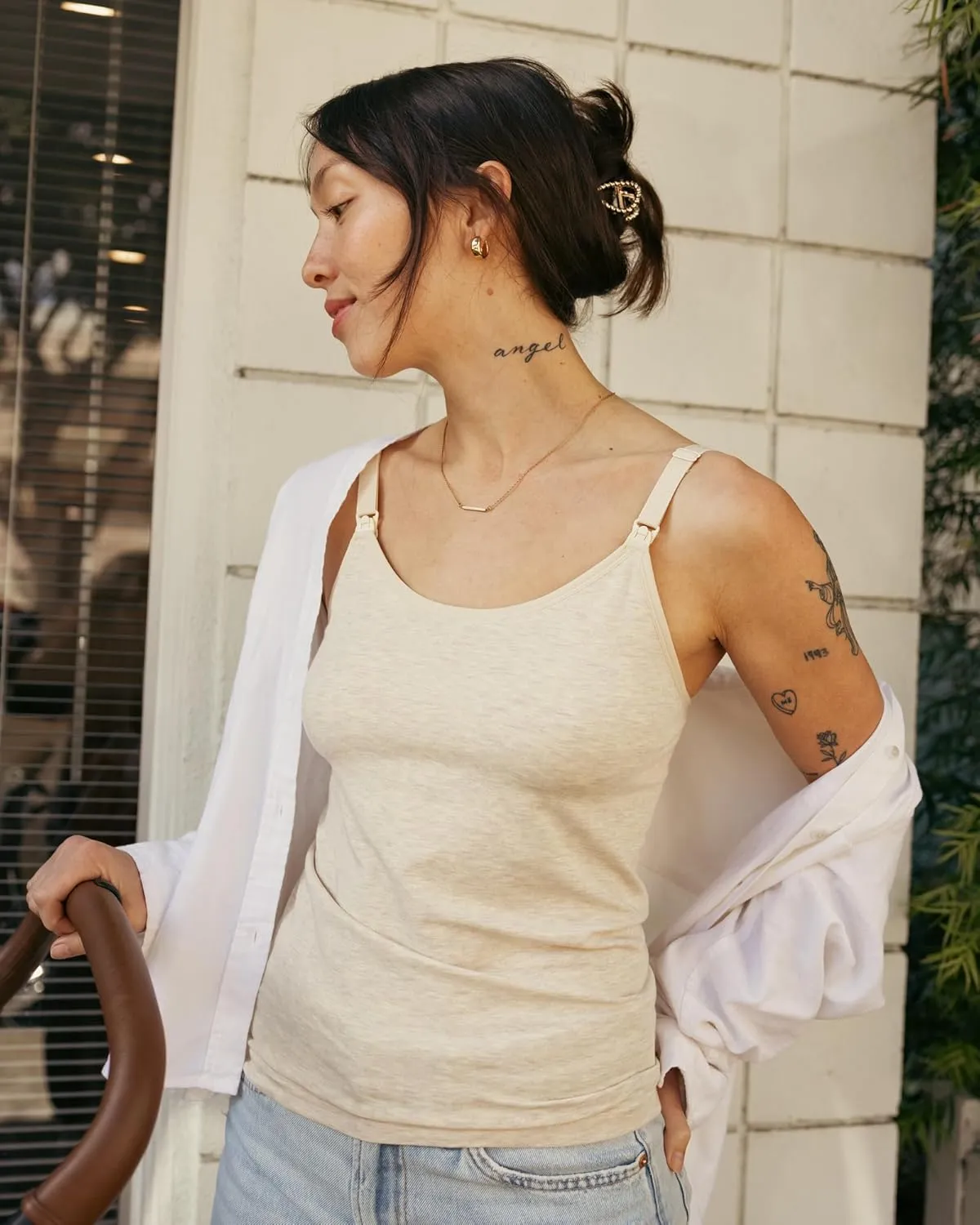Kindred Bravely Sublime Hands-Free Pumping & Nursing Cami | Nursing Tank Tops for Breastfeeding & Pumping Tank Top Hands Free