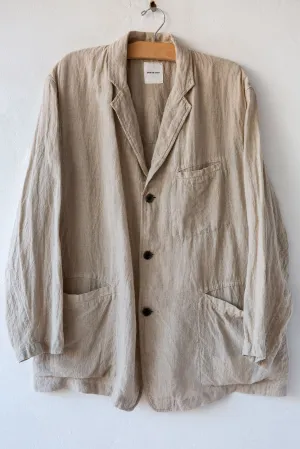 Linen Coverall Jacket