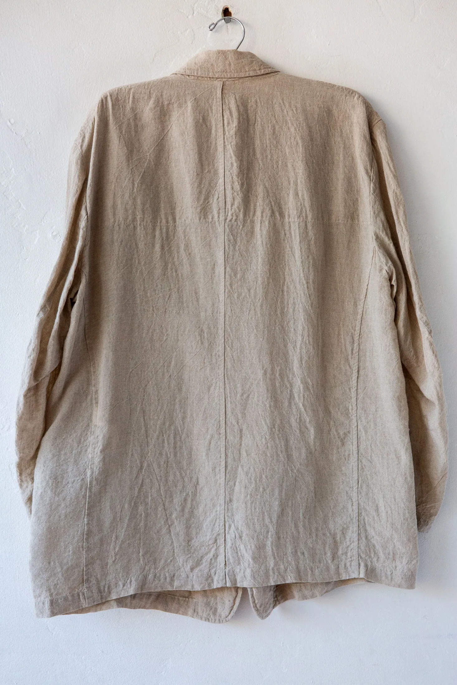 Linen Coverall Jacket