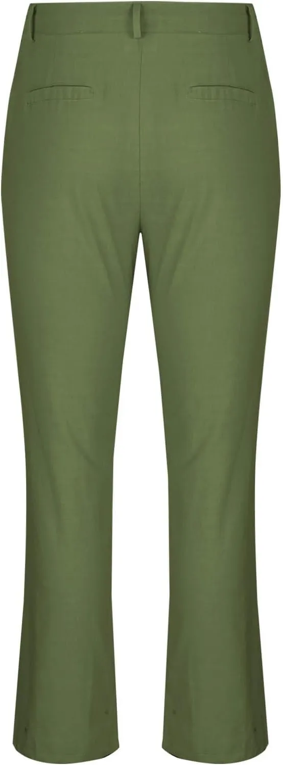 Linen Pants for Men Casual Baggy Elastic Drawstring Waist Wide Leg Beach Pant Lightweight Comfy Trousers with Pockets