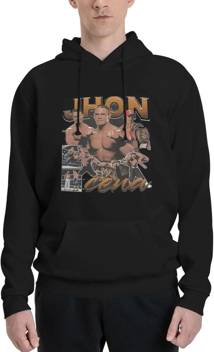 Man Long Sleeve Pullover Hoodie Clothes Popular Hooded Sportswear Outfits