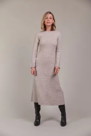 Merano Knit Dress - Flax