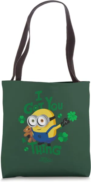 Minions Bob and Tim I Got You a Thing St Pattys Day Tote Bag