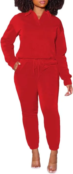 Nimsruc 2 Piece Outfits For Women Sweatsuits Jogging Set