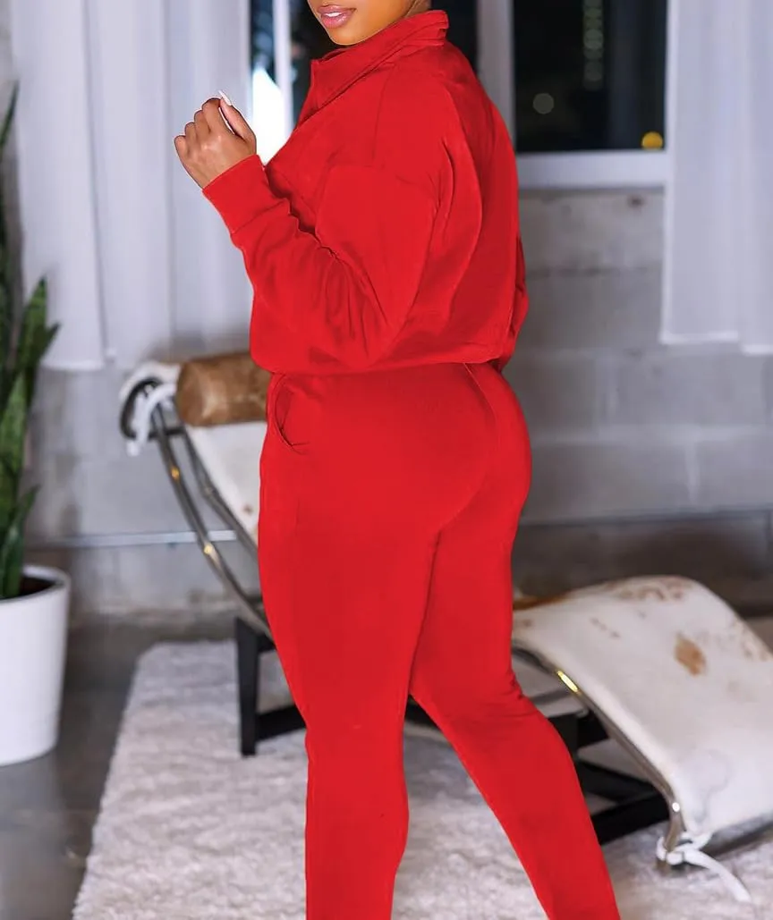 Nimsruc 2 Piece Outfits For Women Sweatsuits Jogging Set