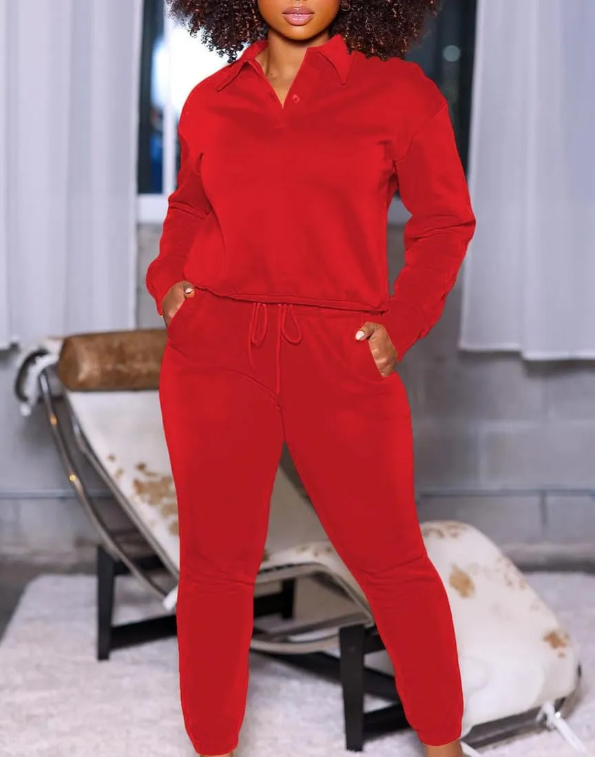 Nimsruc 2 Piece Outfits For Women Sweatsuits Jogging Set