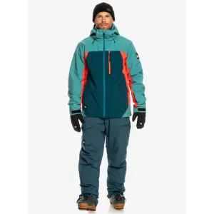 Quiksilver Mission Plus Snowboard/Ski Jacket - Majolica Blue
