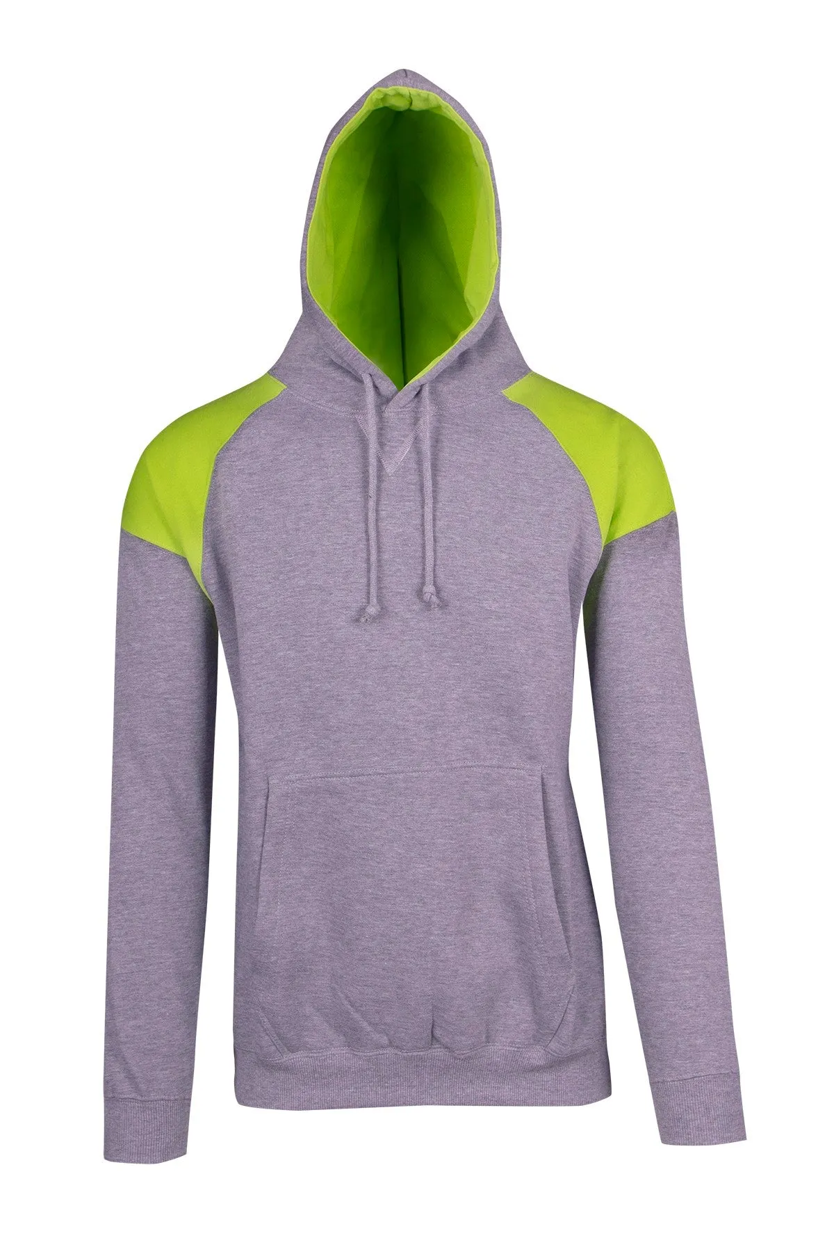 Ramo Mens Shoulder Contrast Panel Hoodie 1st(12 Colour) (F303HP)