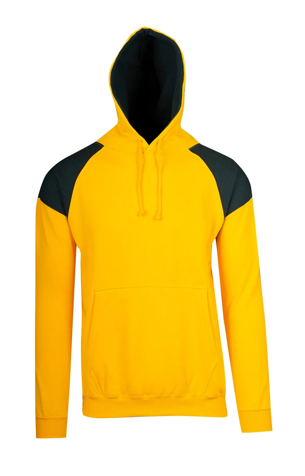 Ramo Mens Shoulder Contrast Panel Hoodie 1st(12 Colour) (F303HP)