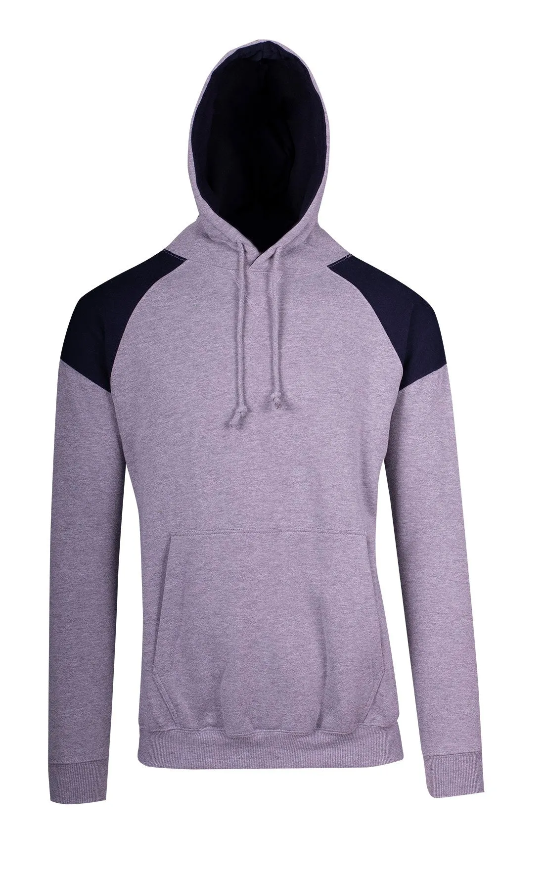 Ramo Mens Shoulder Contrast Panel Hoodie 1st(12 Colour) (F303HP)