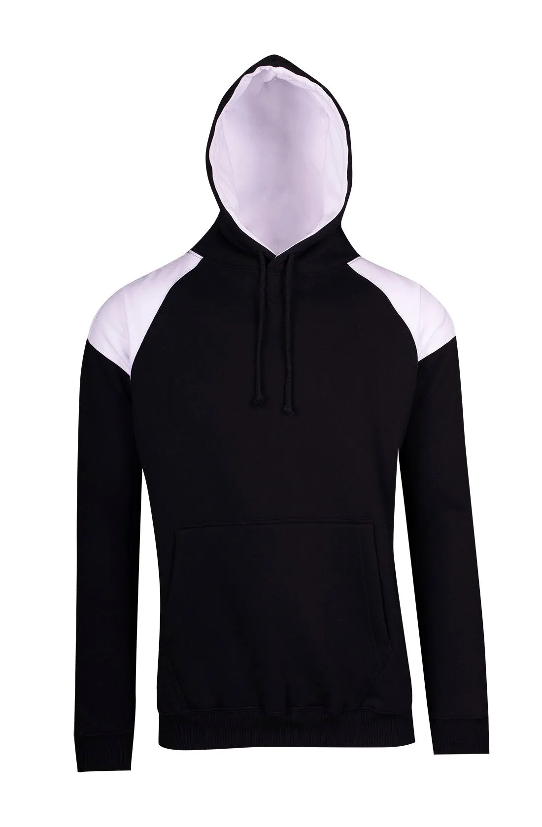 Ramo Mens Shoulder Contrast Panel Hoodie 1st(12 Colour) (F303HP)