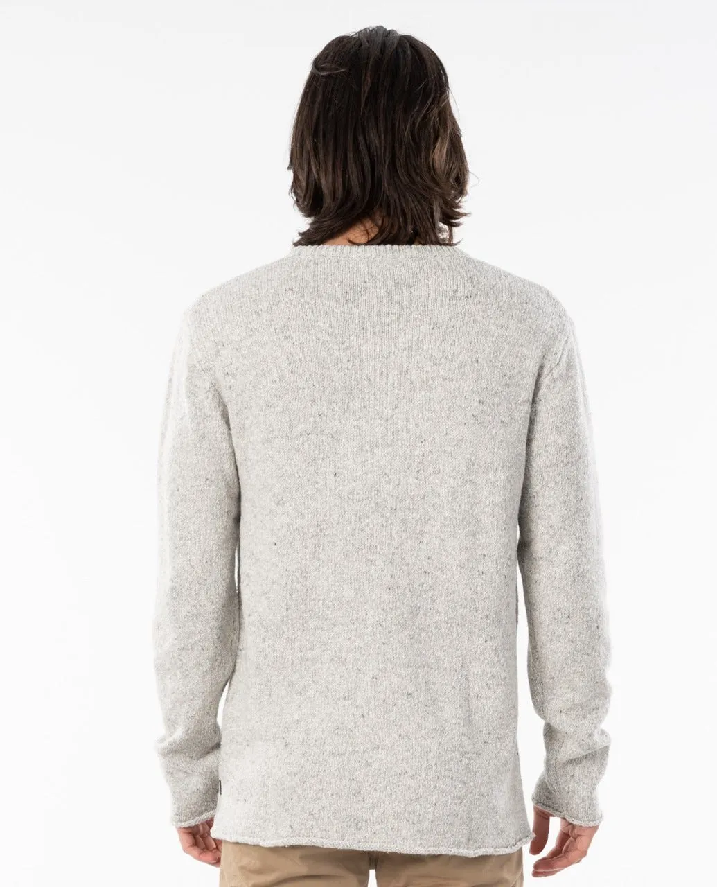 RIP CURL NEPS CREW - GREY MARLE
