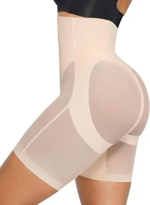 SHAPELLX Shapewear Tummy Control High Waist Shaping Butt Lifting Shorts Cincher Girdle Womens Body Shaper Panties
