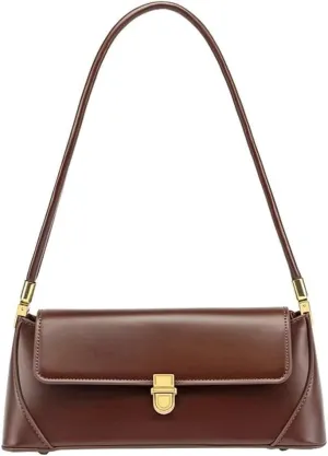 Shoulder Bag Tote Handbag for Women Vintage Leather Underarm Purse Tote Bag Cute Hobo Handbag Small Clutch for Travel Work