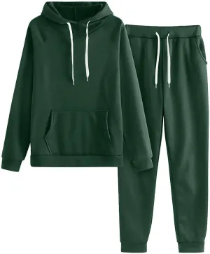 Sweatsuits Women 2 Piece Fall Outfits Hoodies Pants Set Lounge Jogger Track Suits Long Sleeve Casual Workout Sets