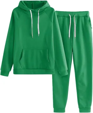 Sweatsuits Women 2 Piece Fall Outfits Hoodies Pants Set Lounge Jogger Track Suits Long Sleeve Casual Workout Sets