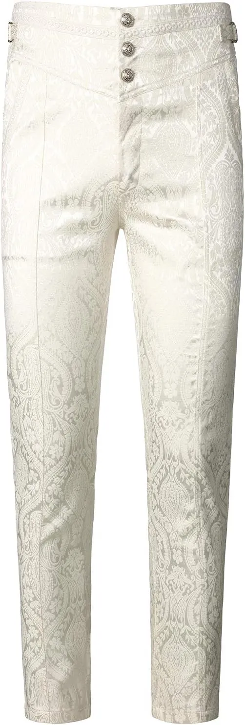 VATPAVE Mens Gothic Pants Cosplay Costume Trousers Steampunk Victorian Pants