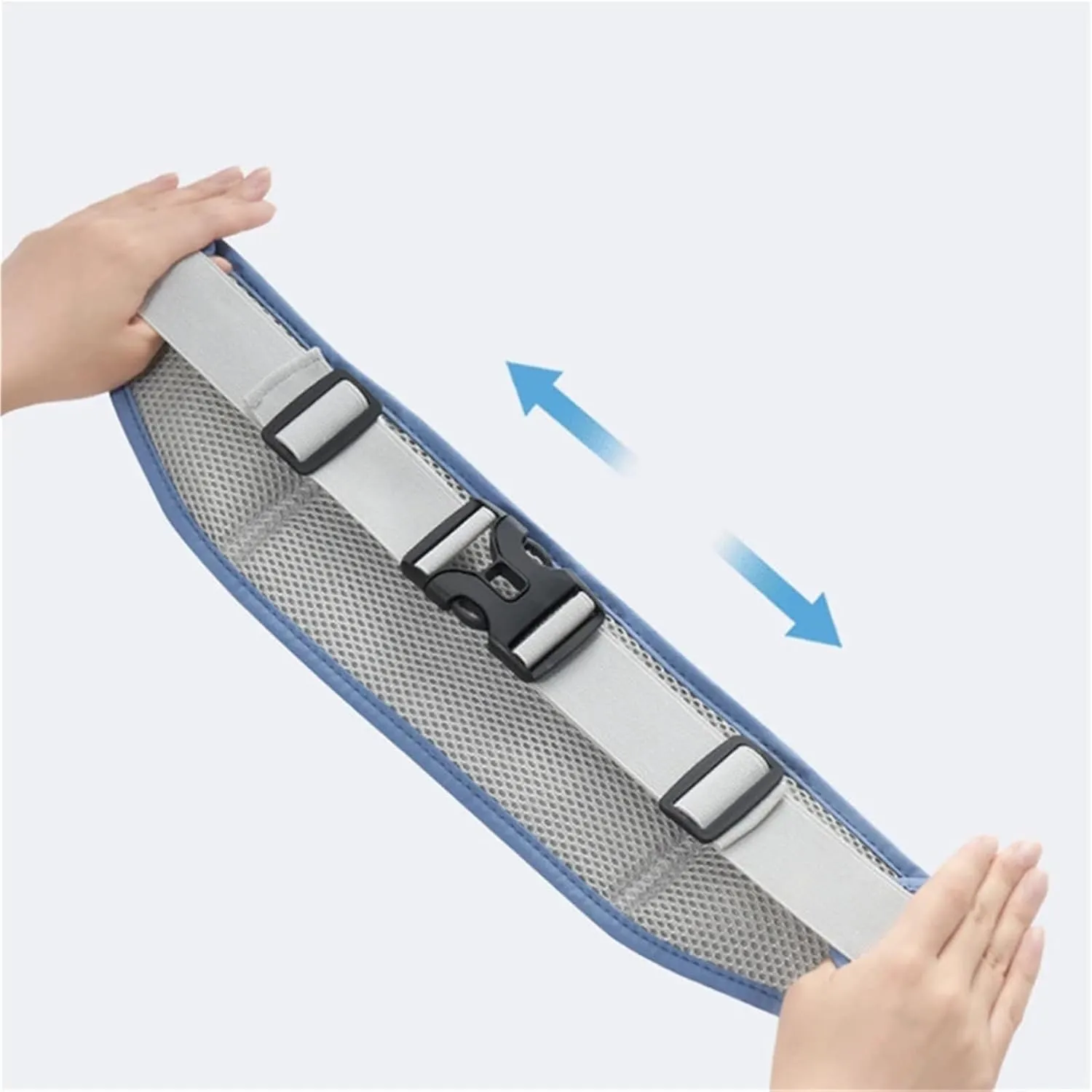 Waist Bag Sports Men Belt Bag Ultra-Thin Waterproof Mini Women Run Light Waist Pouch Anti-theft Waist Packs For Fitness and Running(Blue)