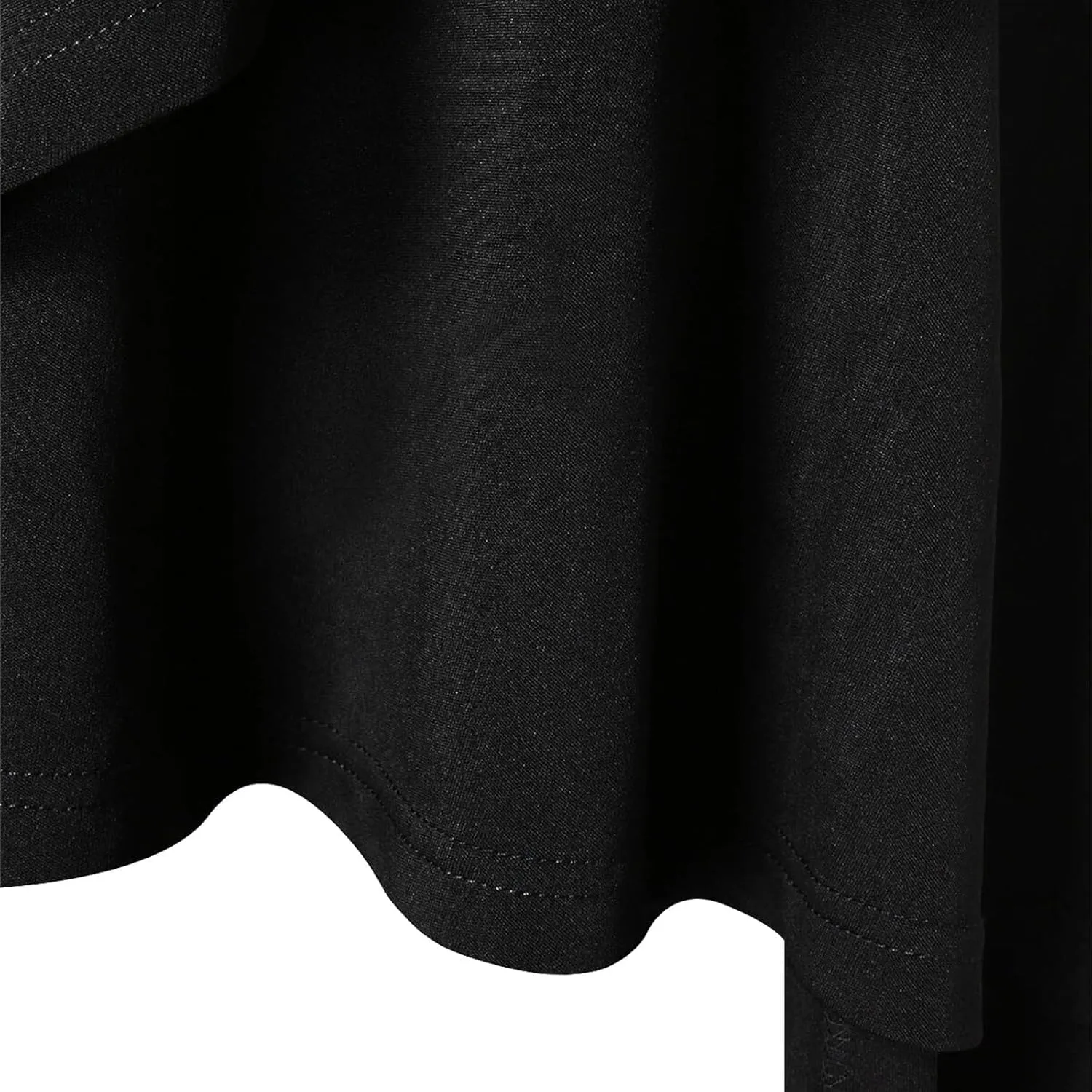 Women Renaissance Ruffle Layered Long Skirt High Waisted Tiered Irregular Hem Pirate Skirts Vintage Party Dress