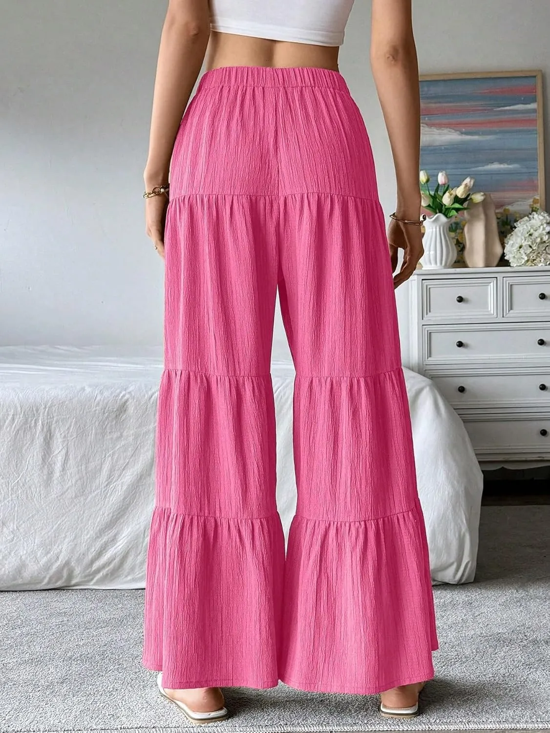 Women's 2025 Summer Casual Long Pants Elegant Casual Long Pants