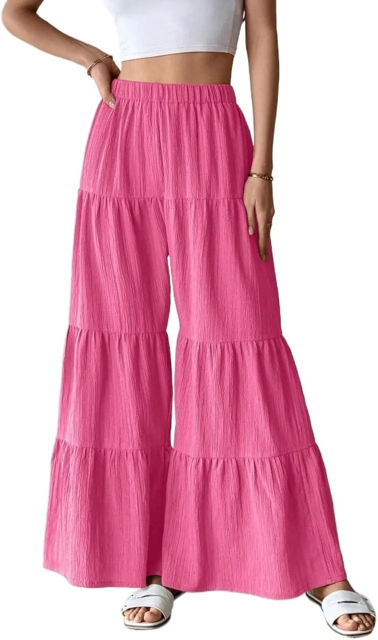 Women's 2025 Summer Casual Long Pants Elegant Casual Long Pants