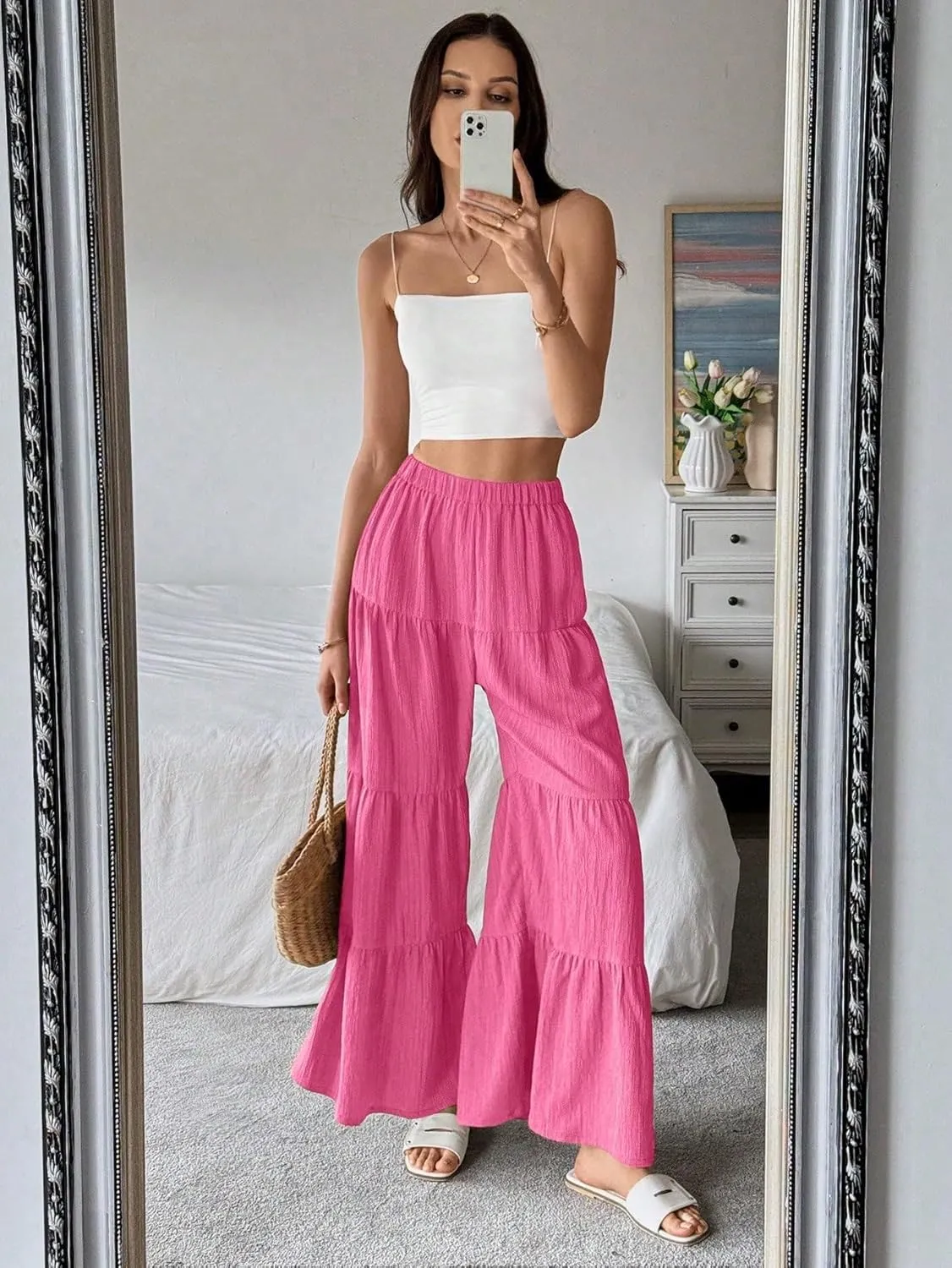 Women's 2025 Summer Casual Long Pants Elegant Casual Long Pants
