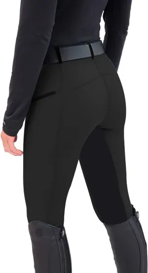 Women's Horse Riding Pants High Waist Trouser Elastic Tights Equestrian Breeches Jodhpurs Yoga Leggings for Camping