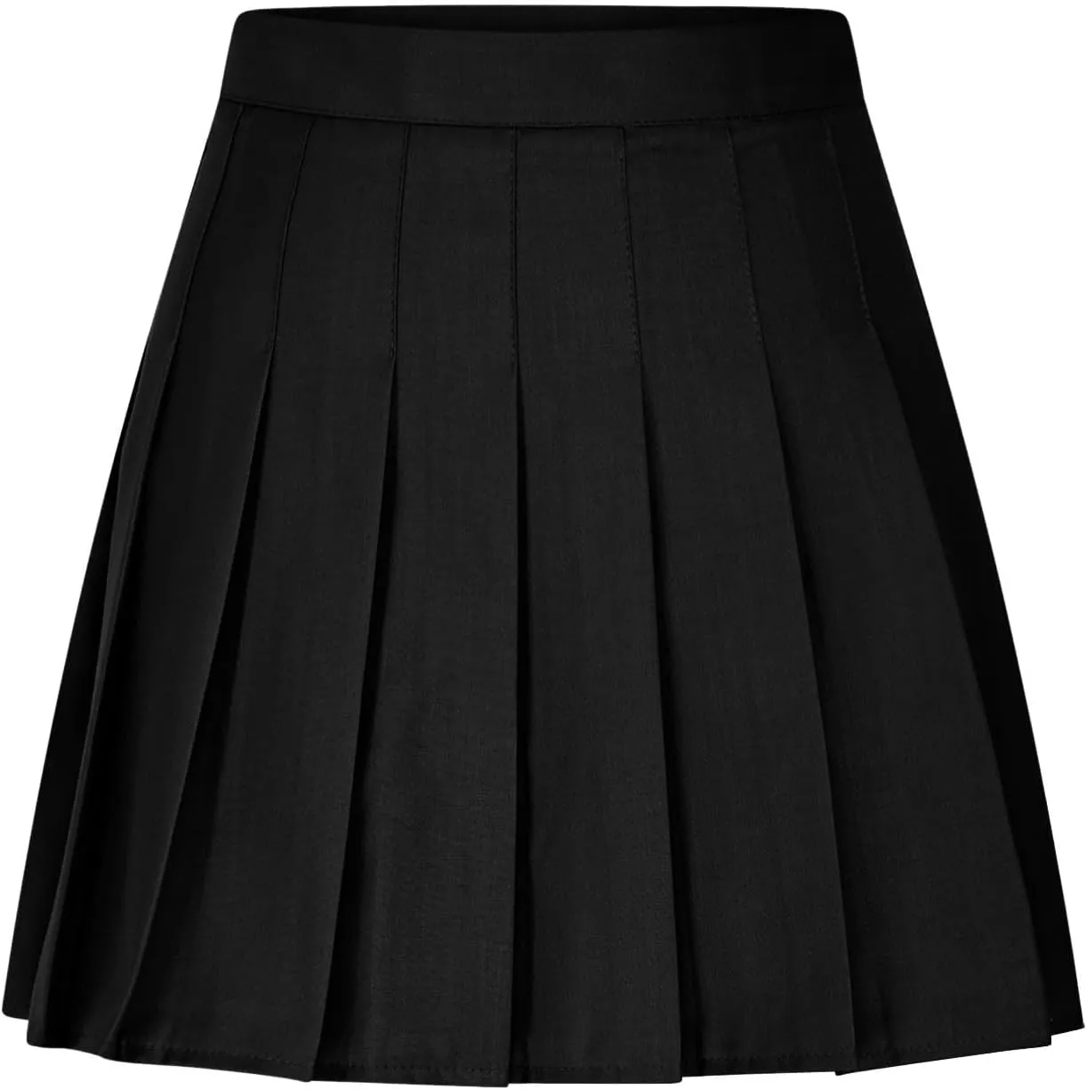 Womens Knee Length Tennis Golf Skirts Summer High Waisted Athletic Workout Skorts Casual Summer Midi Skirt